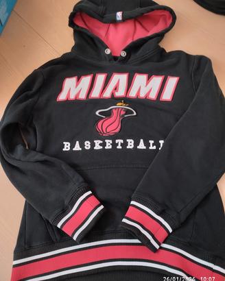 felpa NBA Miami taglia L 