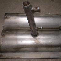 Sagoma cementegola in acciaio inox