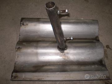 Sagoma cementegola in acciaio inox