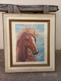 Quadro testa cavallo