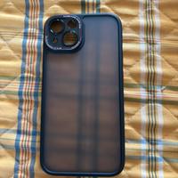 Cover iPhone 13 trasparente nera