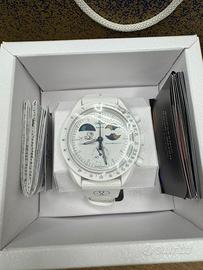 Swatch omega Earthphase Moonshine Gold