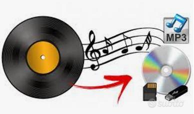 Conversione CD e VINILI in DIGITALE