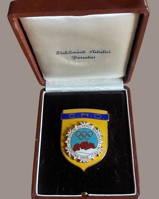 Spilla Cortina 1956 Olimpiadi Invernali CONI CNO