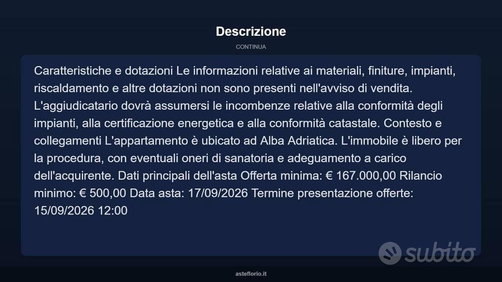 Appartamento – Alba Adriatica, Teramo - Altro
