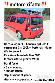 Dacia Logan benz GPL neopat 2011 leggi bn 
