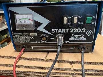Avviatore 12V 24V professionale Cemont Start 220.2