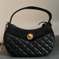 Borsa VERSACE nera trapuntata - Tag NFC