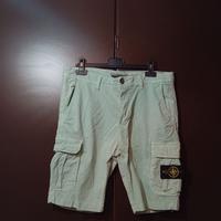 Pantaloni corti verde acqua uomo Stone Island