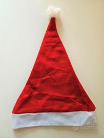 Cappellino rosso di Babbo Natale per feste