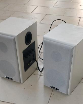 coppia casse acustiche amplificate 40W