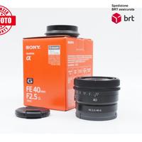Sony FE 40 F2.5 G (Sony)