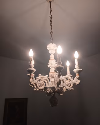 Lampadario in ceramica