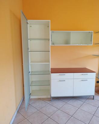 Parete attrezzata salotto