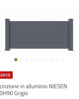 video recinzione privacy completa di cancelli 
