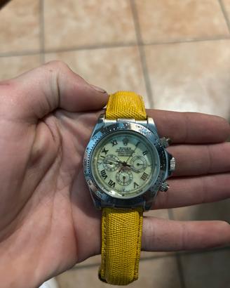 rolex daytona yellow