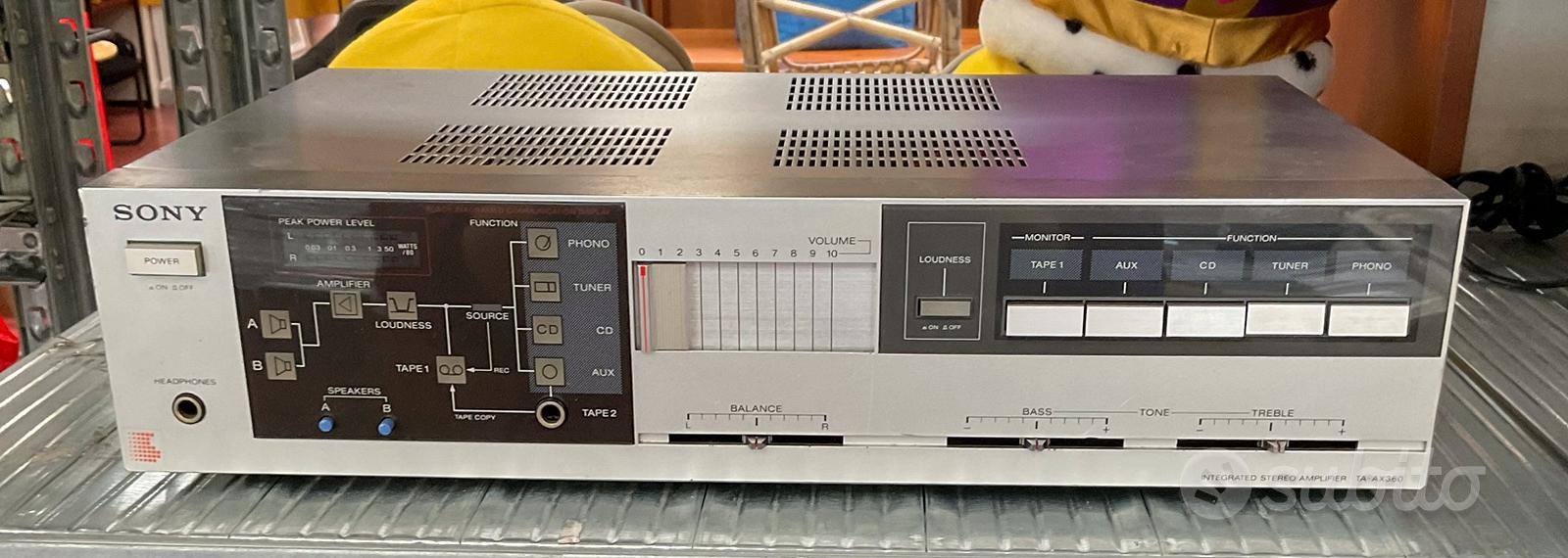 Bottega dell'usato - Amplificatore Sony TA AX360 - Audio/Video In vendita a Treviso