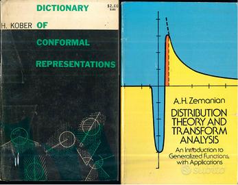 Lotto 2 Libri Matematica Advanced: Zemanian, Kober