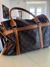 Trasportino cane vuitton