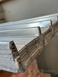 Lamiere grecate, zincate