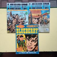 Albi a fumetti IL SELVAGGIO WEST e BLUEBERRY