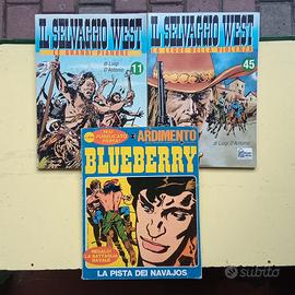 Albi a fumetti IL SELVAGGIO WEST e BLUEBERRY