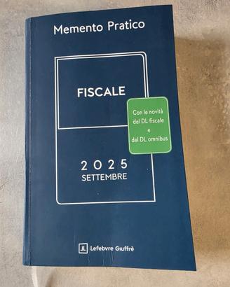 Memento Fiscale Settembre 2025