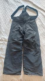 Pantaloni sci bambino taglia 4 anni regolabili