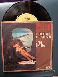 vinile 45 giri di alice