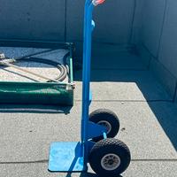 Carello da trasporto robusto con doppia ruota