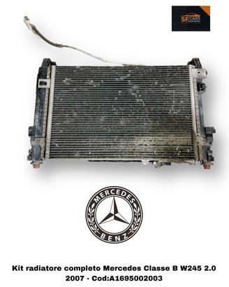 RADIATORE ACQUA MERCEDES Classe B W245 1° Serie A