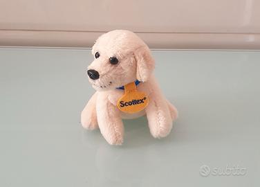 Peluche Cane Pubblicità Scottex Vintage