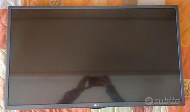 Televisione LG 34" con alimentatore e telecomando