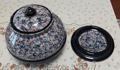 CENTROTAVOLA IN MAJOLICA DIPINTA A MANO