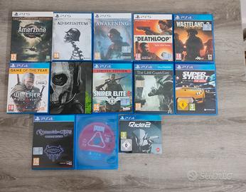 Giochi PS5 e PS4