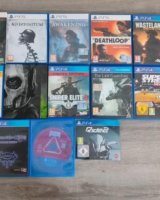 Giochi PS5 e PS4