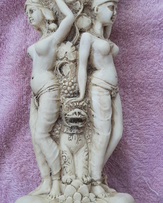 Scultura Vaso in resina
