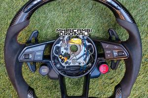 Volante Audi TT R8 Carbon Led Alcantara Urus Pad