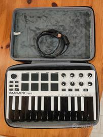 Akai MPK Mini MKII + custodia e cavo