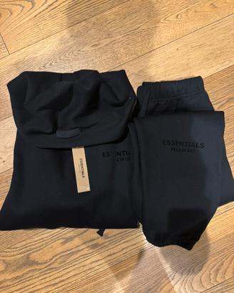 Tuta essentials nera L