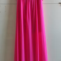 Vestito a fascia fucsia