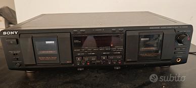 Doppia piastra cassette  Sony Tcwe835s dolbys