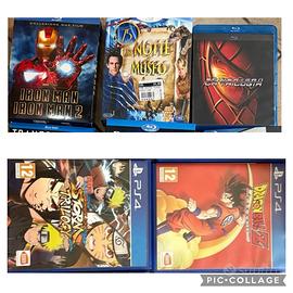 Lotto per Mike, 3 bluray disc e 2 giochi PS4