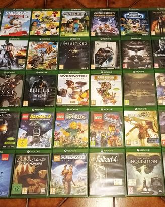 32 Giochi Xbox One Series X + VARI SET SKYLANDERS
