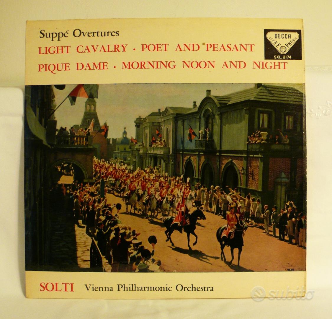 Suppé Overtures Solti Decca SXL 2174 Originale Musica e Film In vendita a Bergamo