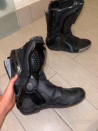Stivali da moto dainese taglia 44 neri