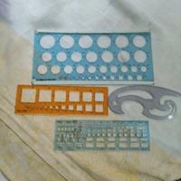 Normografi per disegno tecnico