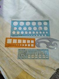 Normografi per disegno tecnico