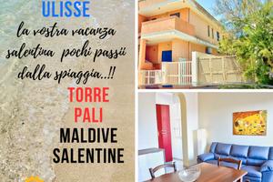 Location a Torre Pali FRONTE spiaggia 30mt MARE