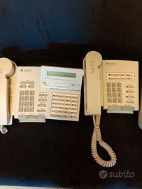 Telefono Promelit, stampante HP.